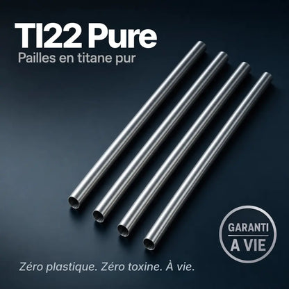Pailles en titane