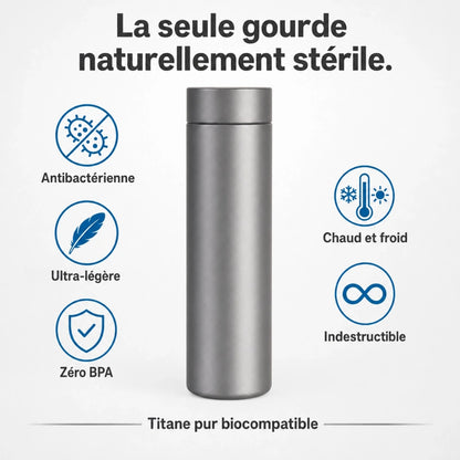 Gourde en titane